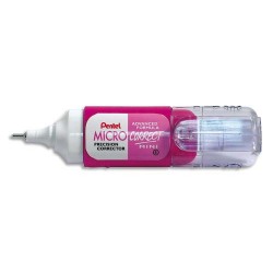 PENTEL Mini correcteur liquide contenance 4,2ml- Format mini et coloris Rose