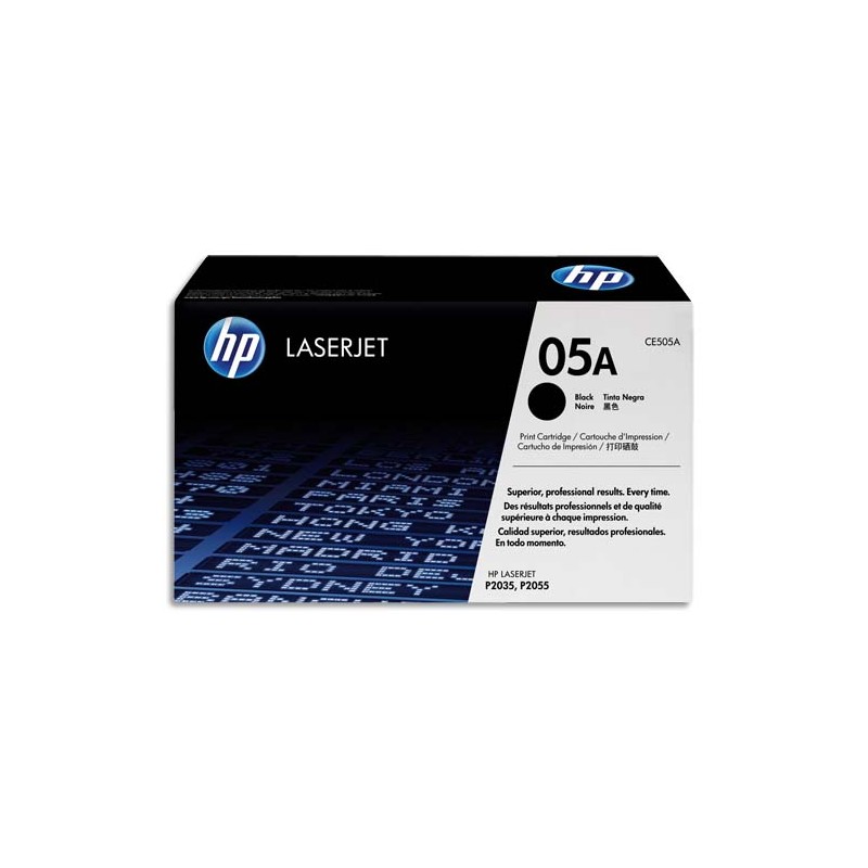 HP Cartouche Laser Noir CE505A