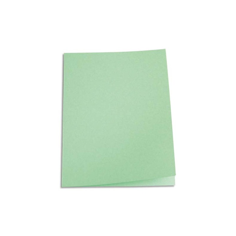 PERGAMY Paquet de 250 sous-chemises papier recyclé 60 grammes Coloris Vert