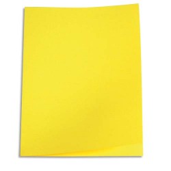 PERGAMY Paquet de 250 sous-chemises papier recyclé 60 grammes coloris Jaune