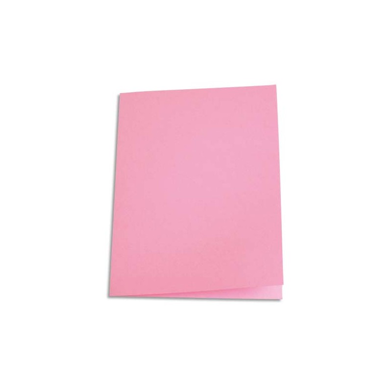 PERGAMY Paquet de 250 sous-chemises papier recyclé 60 grammes coloris Rose
