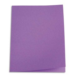 PERGAMY Paquet de 250 sous-chemises papier recyclé 60 grammes coloris Lilas