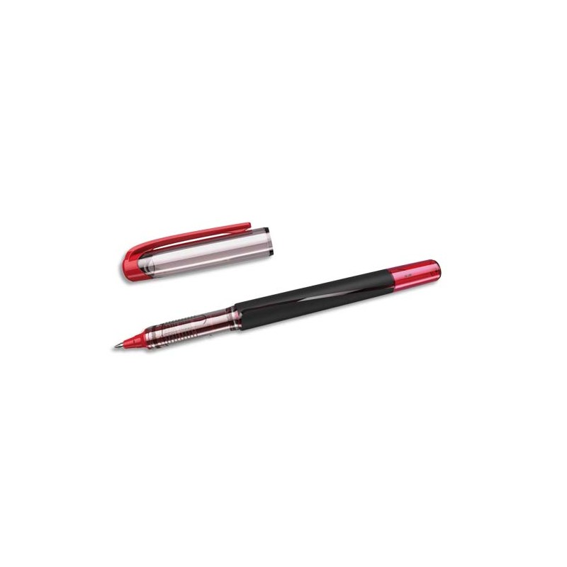 Stylo roller pointe conique Rouge