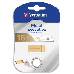 VERBATIM Clé USB 3.0 Store'N'Go Mini Metal Executive Gold 16Go 99104