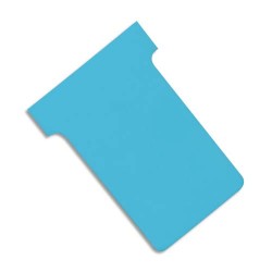VALREX Etui de 100 fiches T NOBO en carton 170 g/m2 indice 4 Bleu clair