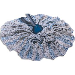 AZURDI Mop jupe de rechange en fibre de coton - Longueur 32 cm, diamètre 9 cm