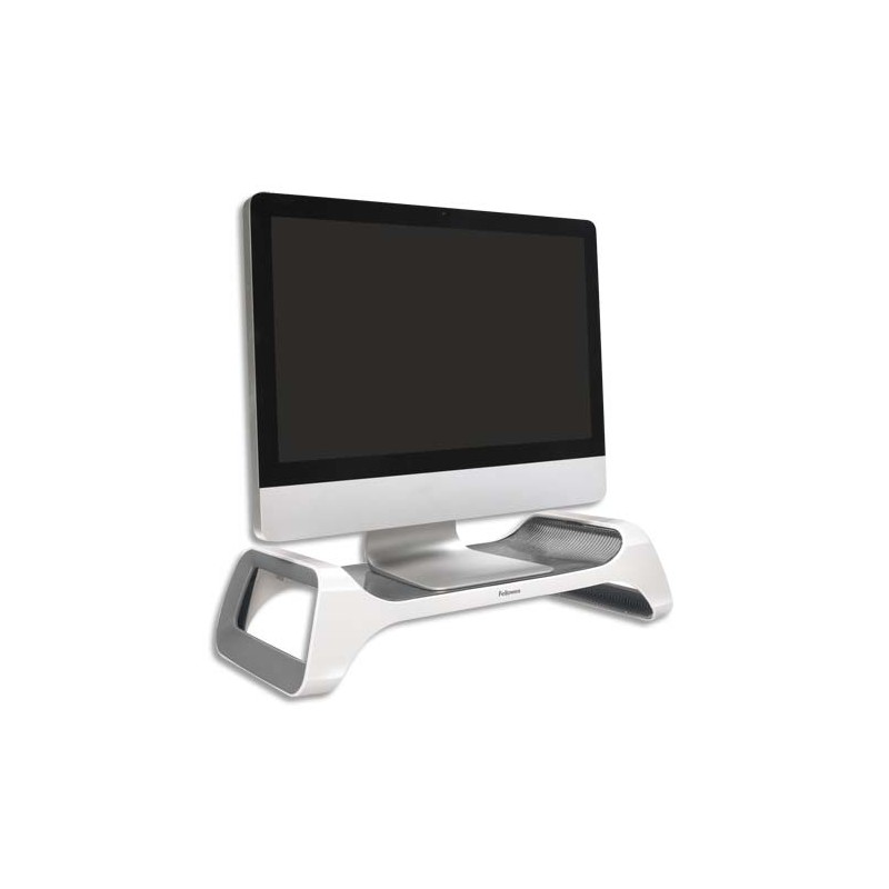 FELLOWES Gamme I-SPIRE Support moniteur Gris/Blanc 9311102