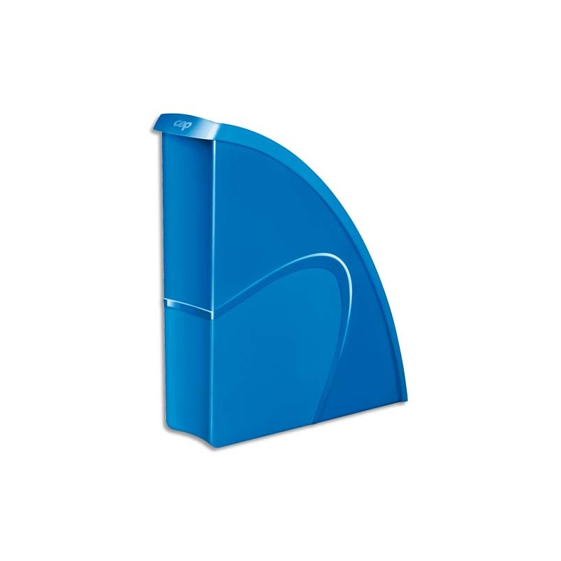 CEP Pro Porte-revues Gloss - Dos 8 cm x H31 x P25,9 cm coloris Bleu océan