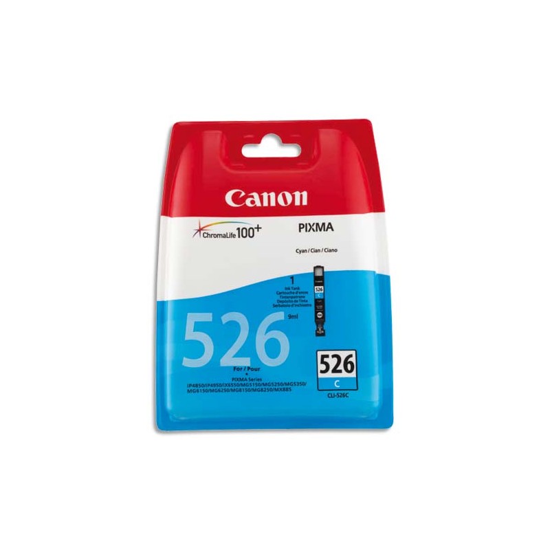 CANON Cartouche Jet d'encre Cyan CLI526C 4541B001AA