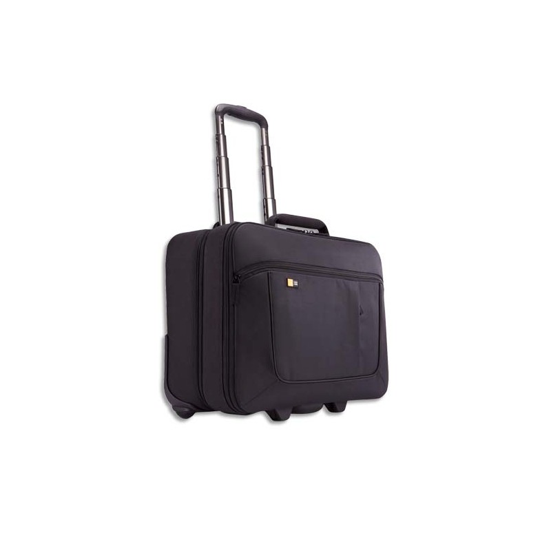 CASE LOGIC Trolley Noir en nylon pour PC 13'' à 17,3'' + compartiment vêtements L46 x H40,4 x P23,6 cm