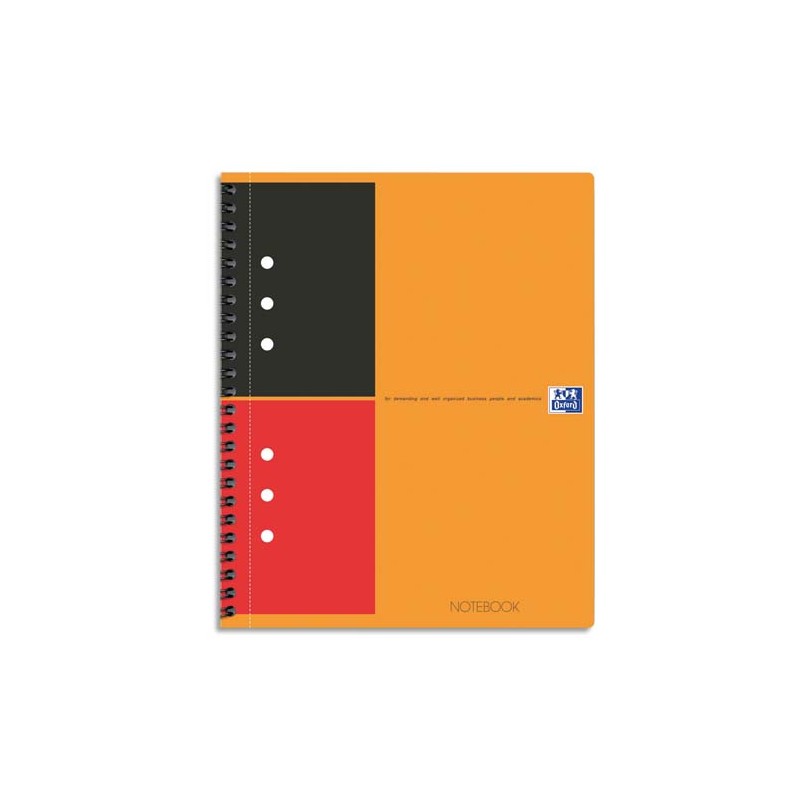 1 cahier polypro à spirales - 17.6 x 25 cm - Notebook - Oxford