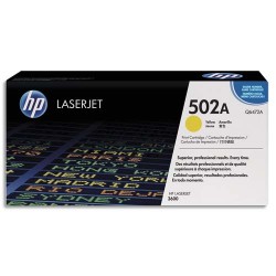 HP Cartouche Laser Jaune Q6472A