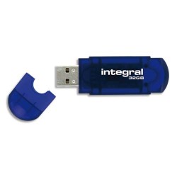 INTEGRAL Clé USB 2.0 EVO Bleue 32Go INFD32BEVOBL
