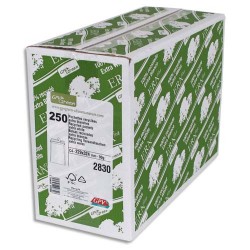 GPV Boîte de 250 pochettes recyclées extra Blanches Erapure, format C4 229x324mm 90g 2830
