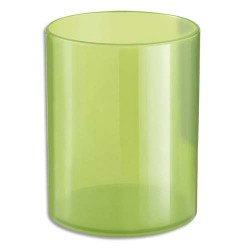 WONDAY Pot à crayons en polystyrène. Dim (Øxh) : 6,8 x 8,6 cm. Coloris Vert