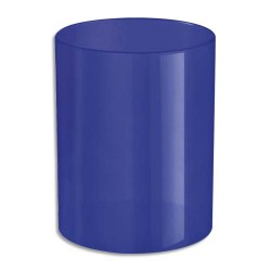 WONDAY Pot à crayons en polystyrène. Dim (Øxh) : 6,8 x 8,6 cm. Coloris Bleu