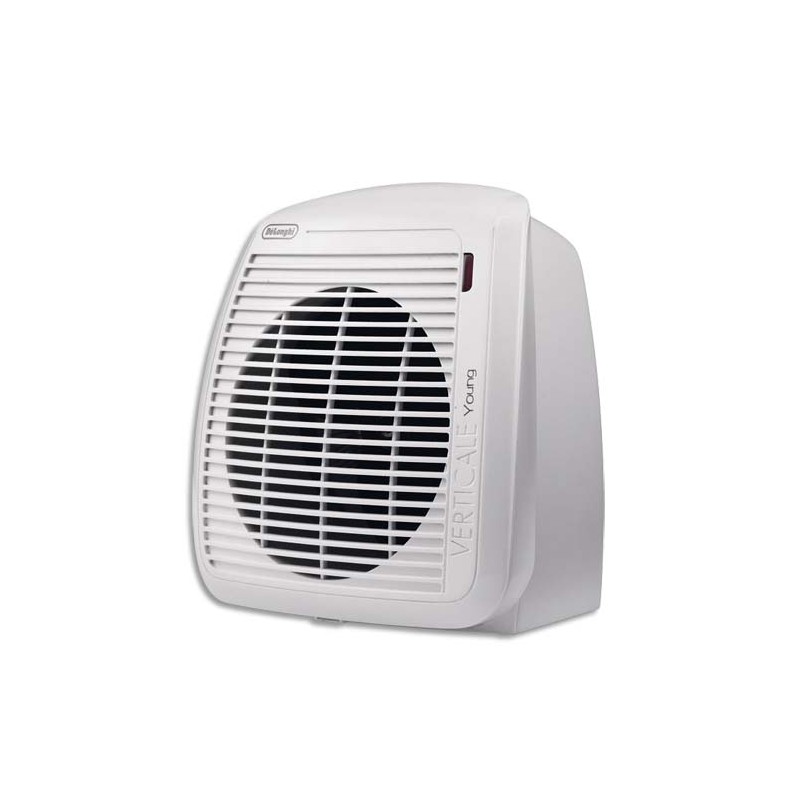 DELONGHI Radiateur soufflant 2000W, thermostat ajustable - Dimensions :  L23,8 x H25,4 x P17,7 cm Blanc
