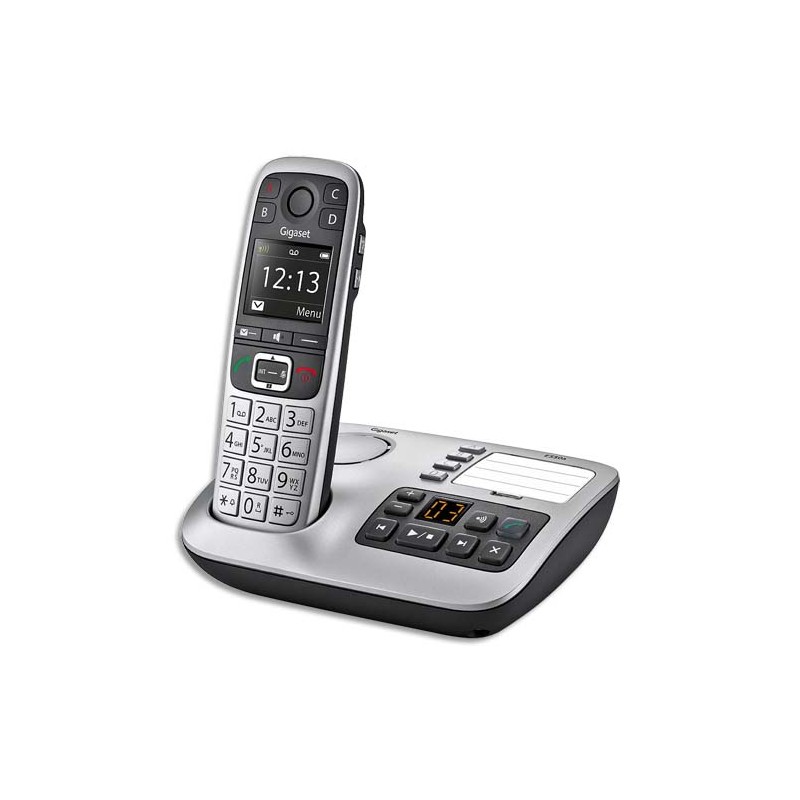 GIGASET téléphone sans fil silver solo E560A