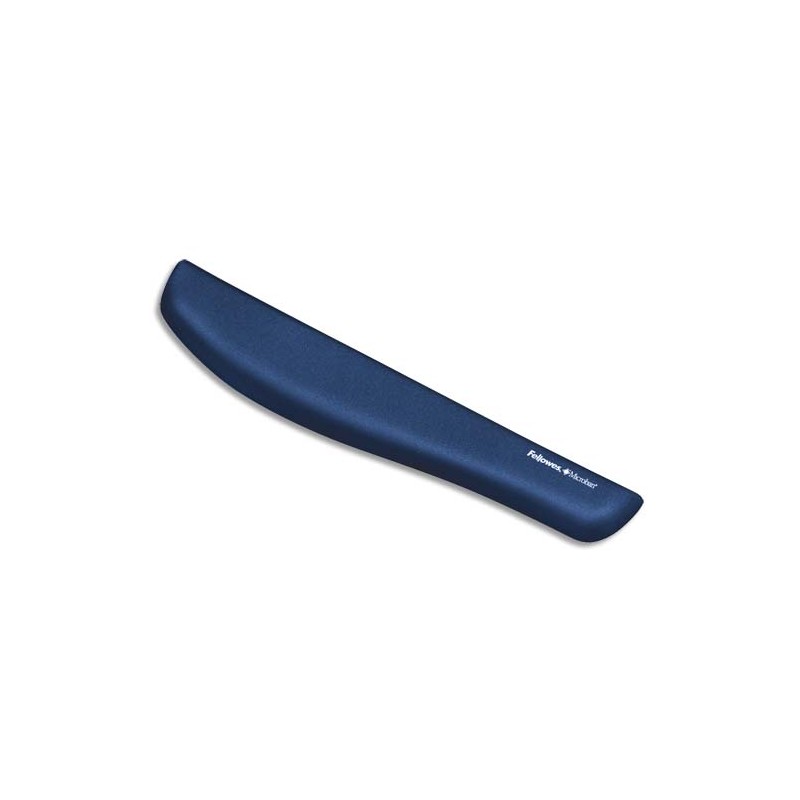 FELLOWES Support clavier poignets PlushTouch Bleu marine 9287402
