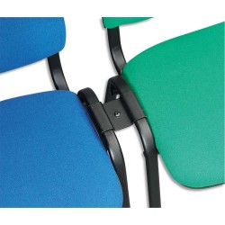 Liaison métallique pour chaises de conférence Iso, une liaison pour deux chaises
