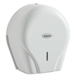 ROSSIGNOL Distributeur Oleane pour papier toilette 400 m avec clef Blanc pour maxi et mini jumbo