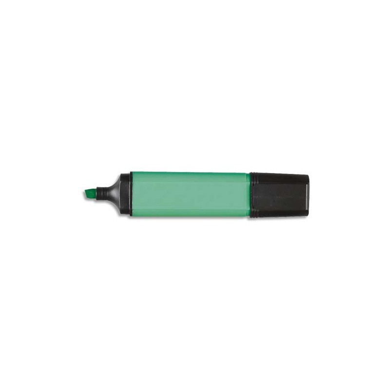 Surligneur pointe biseautée coloris Vert