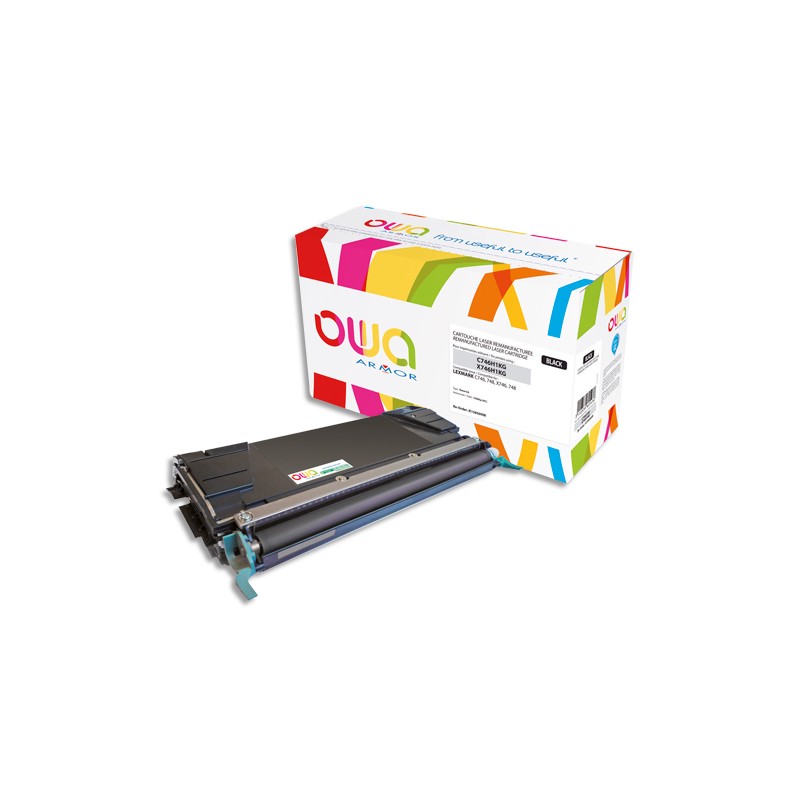 OWA Toner compatible LEXMARK Noir C746H1KG K15850OW