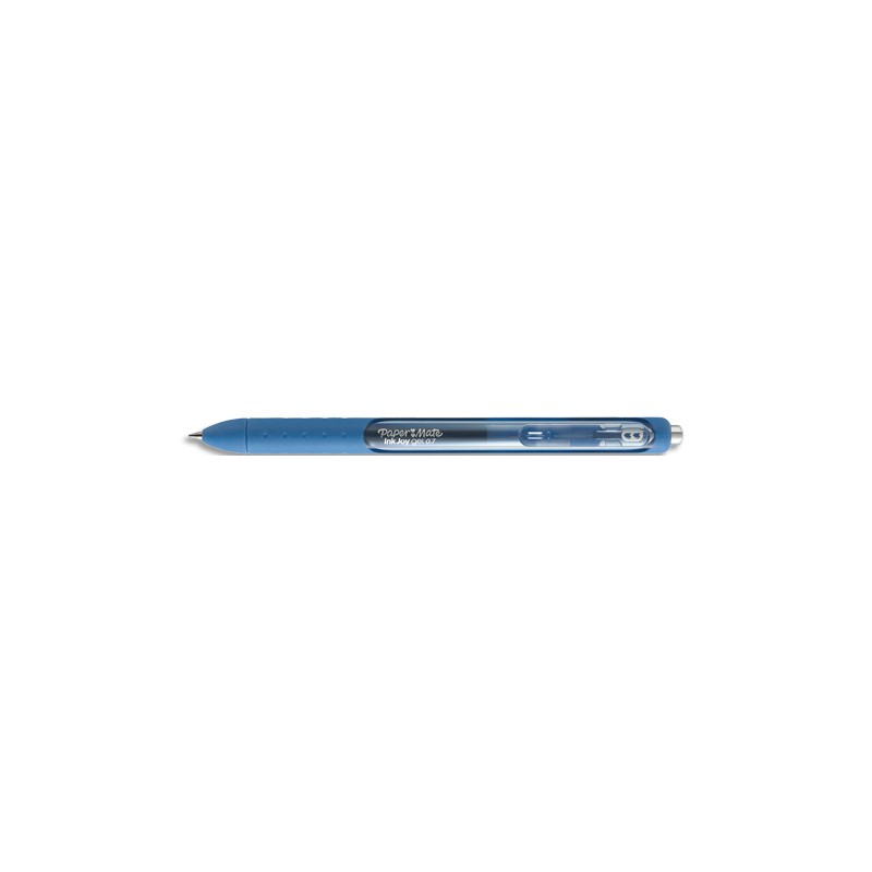 PAPERMATE Stylo bille Gel Inkjoy pointe moyenne 0,7 mm. Encre Bleu.