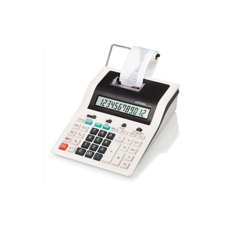 CITIZEN Calculatrice imprimante pro 12 chiffres CX123N 7202502