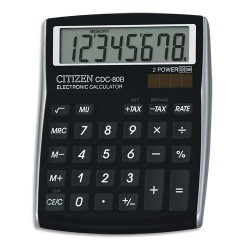 CITIZEN Calculatrice de bureau CDC80 Noire CDC80BKWB 7248290
