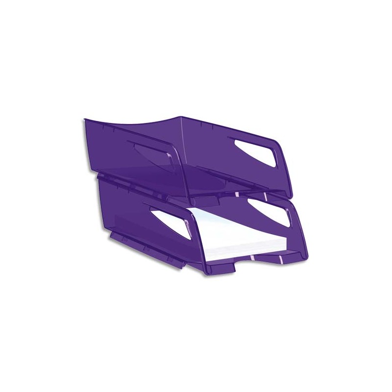 CEP Corbeille à courrier maxi Happy ultra Violet 25x10,1x34 cm