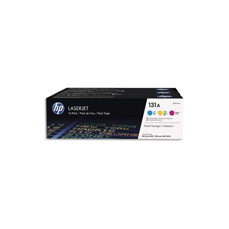 HP Tri pack couleur Laser 131A U0SL1AM