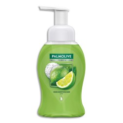 PALMOLIVE Flacon pompe 250 ml mousse lavante Pouss'Mousse volumineuse et compacte parfum Citron Vert