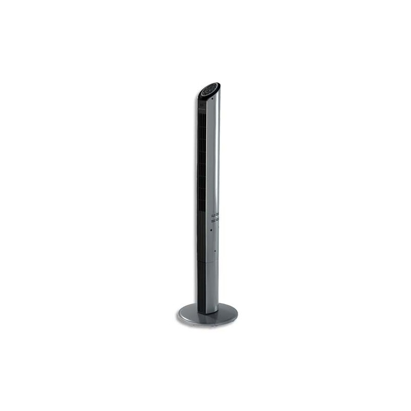 BIONAIRE Ventilateur colonne Ultra fin + télécommande 35 W 3 vitesses - L16 x H120 x P15 cm Noir graphite
