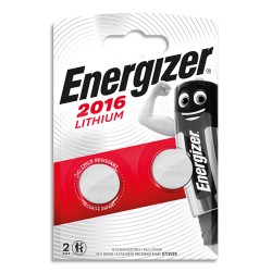 ENERGIZER Blister 2 piles CR2016 Lithium 7638900248340