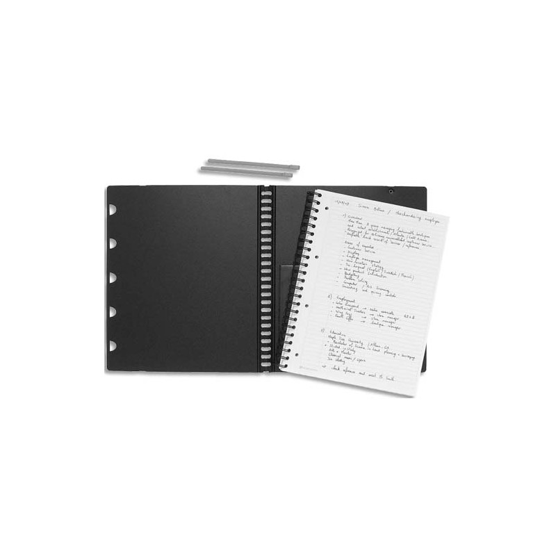 RHODIA Recharge pour cahiers EXABOOK spiralé 160 pages 5x5 22,5x29,7cm