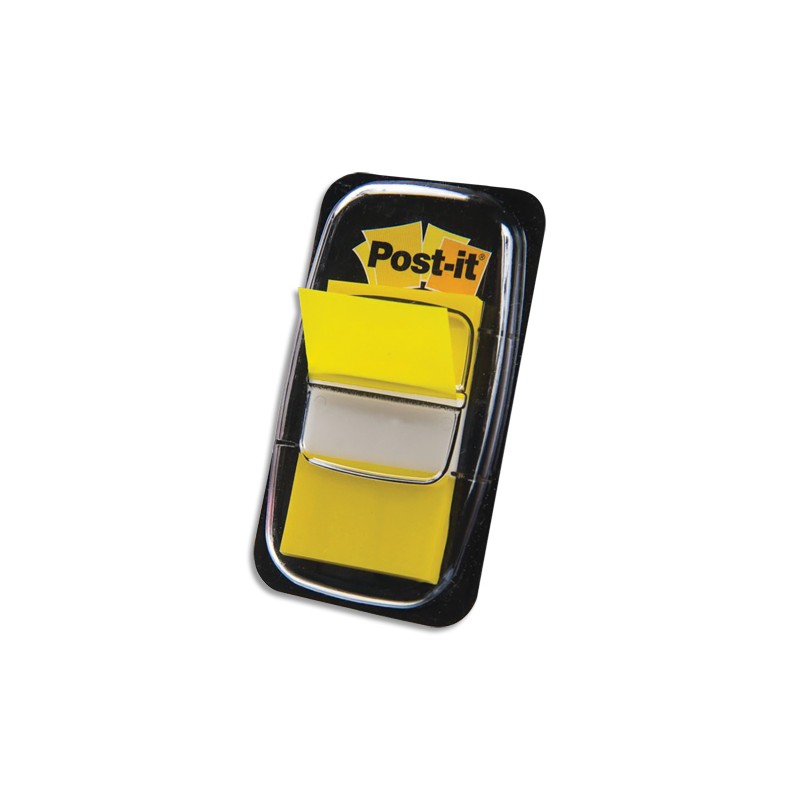 POST-IT Set de 50 marque-pages souples, coloris Jaune