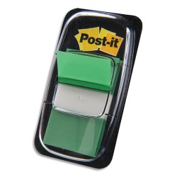 POST-IT Set de 50 marque-pages souples, coloris Vert