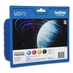 BROTHER multipack cartouche Jet d'encre LC970VALBP