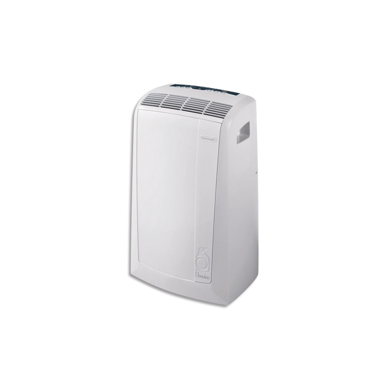 DELONGHI Climatiseur mobile Blanc PAC N77 2400W ventilateur déshumidificateur, gaz R290 L44,9xH75xP39,5cm