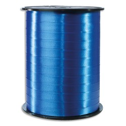 CLAIREFONTAINE Bobine bolduc de comptoir 500x0,7m. Coloris Bleu France lisse