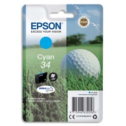 EPSON Cartouche balle de golf Jet d'encre durabrite ultra Cyan C13T34624010