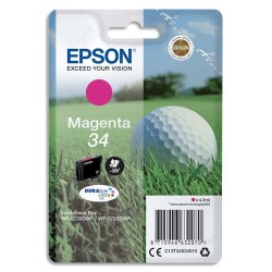 EPSON Cartouche balle de golf Jet d'encre durabrite ultra Magenta C13T34634010