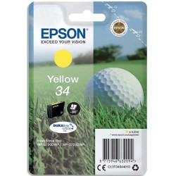 EPSON Cartouche balle de golf Jet d'encre durabrite ultra Jaune C13T34644010