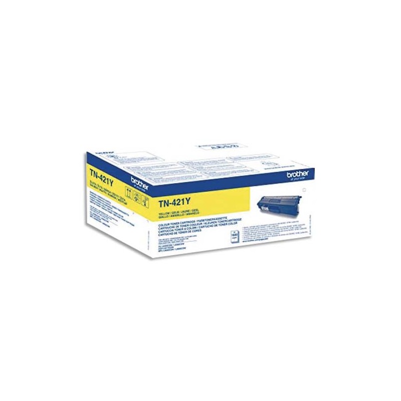 BROTHER Toner Jaune 1800 pages TN421Y