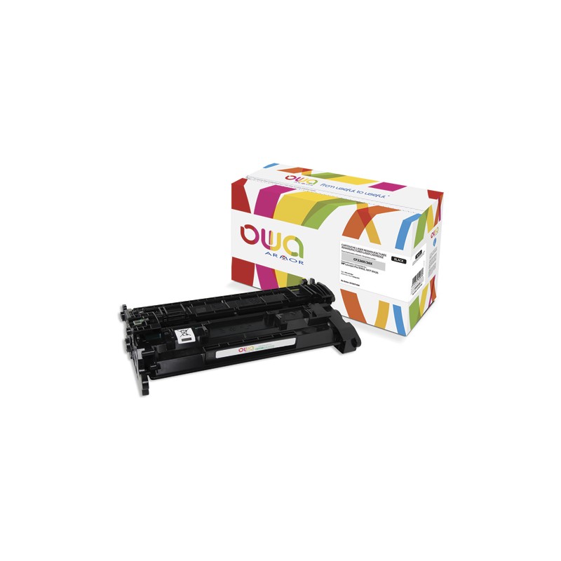 OWA Toner compatible pour HP Noir CF226X-26X K15871OW