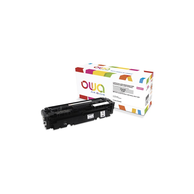 OWA Toner compatible pour HP Magenta CF413X-410X K15948OW