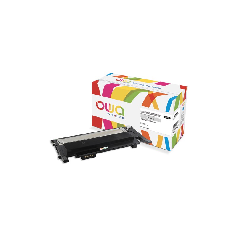 OWA Toner compatible pour SAMSUNG Noir CLT-K404S K16012OW