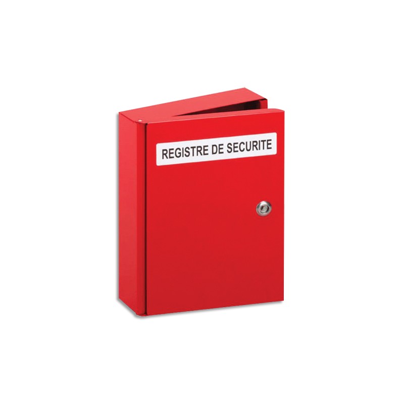 LIFEBOX Coffret registre de sécurité, protège le Livret de sécurité relatif à un ERP L35xH26,5xP6,5 cm