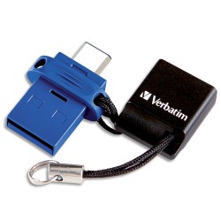 VERBATIM Clé USB 3.0 Store'N'Go Type C Dual 32Go 49966